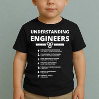 Understanding Engineers Funny Sarcastic Engineering Gift TShirt Toddler T-Shirt