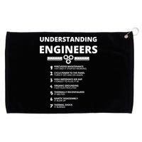 Understanding Engineers Funny Sarcastic Engineering Gift TShirt Grommeted Golf Towel