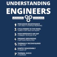 Understanding Engineers Funny Sarcastic Engineering Gift TShirt Infant Baby Jersey Bodysuit