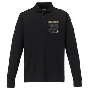 Understanding Engineers Funny Understanding Engineer Performance Long Sleeve Polo