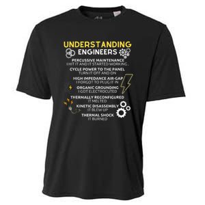 Understanding Engineers Funny Understanding Engineer Cooling Performance Crew T-Shirt