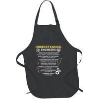 Understanding Engineers Funny Understanding Engineer Full-Length Apron With Pockets