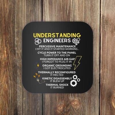 Understanding Engineers Funny Understanding Engineer Coaster