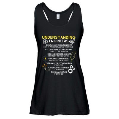 Understanding Engineers Funny Understanding Engineer Ladies Essential Flowy Tank