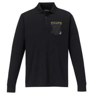 Understanding Engineers Funny Understanding Engineer Performance Long Sleeve Polo