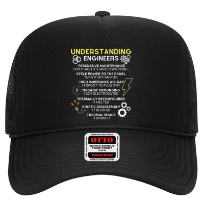 Understanding Engineers Funny Understanding Engineer Trucker Hat