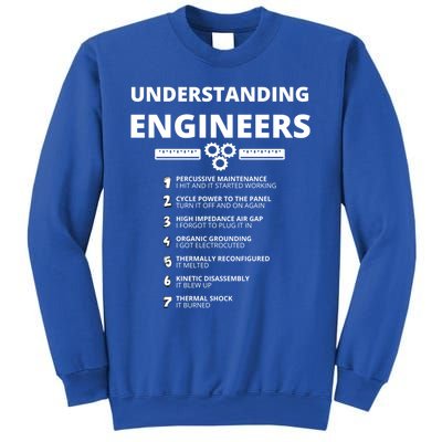 Understanding Engineers Gift Funny Sarcastic Engineering Gift Sweatshirt