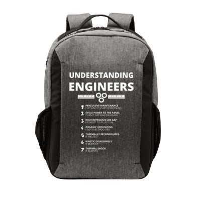 Understanding Engineers Gift Funny Sarcastic Engineering Gift Vector Backpack