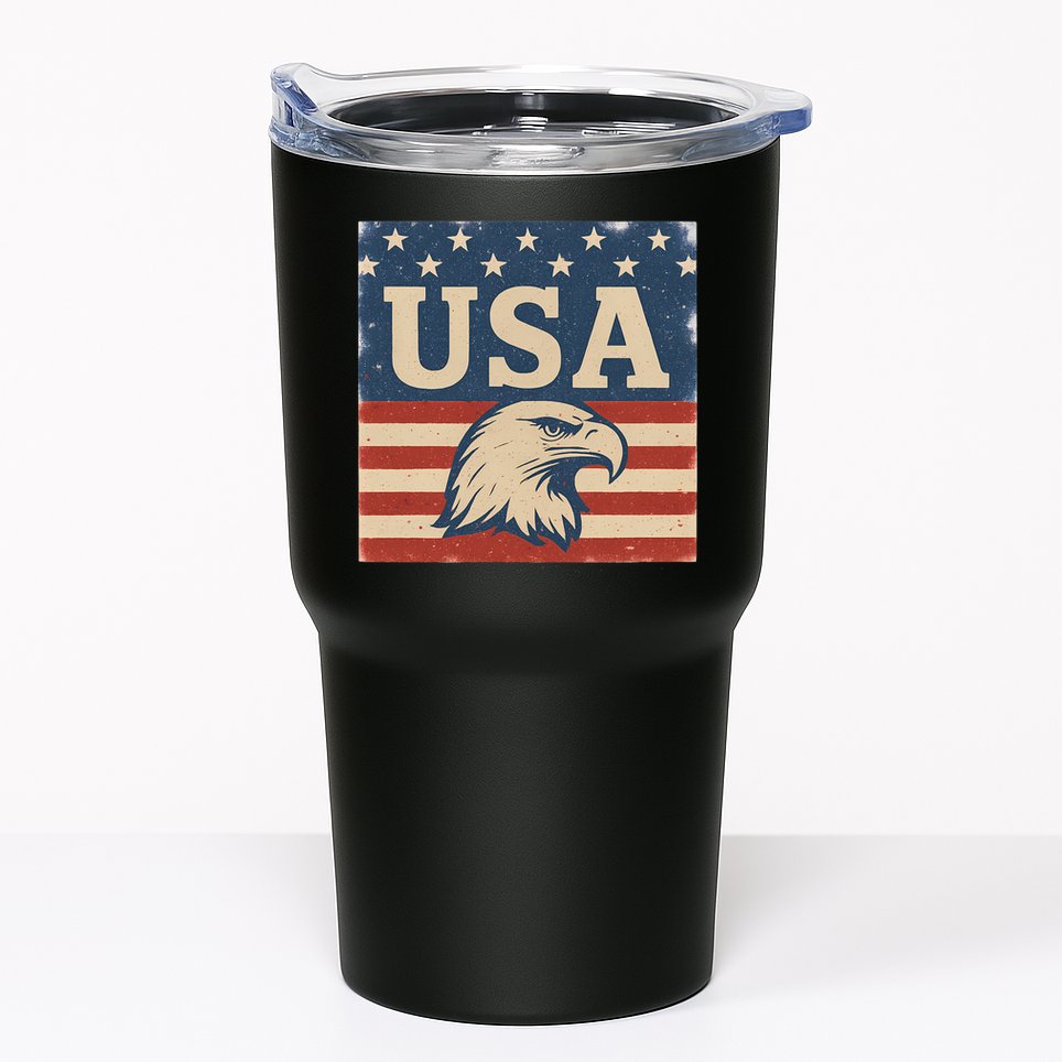 USA Eagle Graphic Tumbler