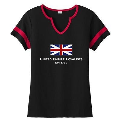 United Empire Loyalists Ladies Halftime Notch Neck Tee