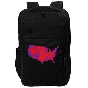 Usa Election Map 2024 President Trump Republican Red States Impact Tech Backpack