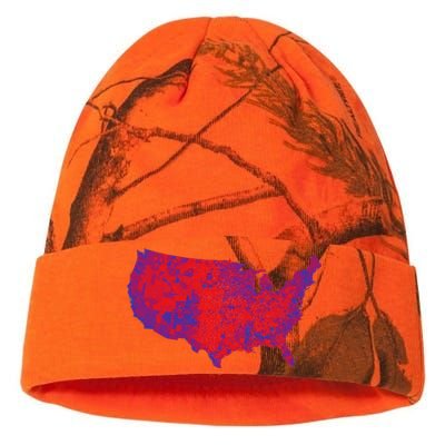 Usa Election Map 2024 President Trump Republican Red States Kati Licensed 12" Camo Beanie