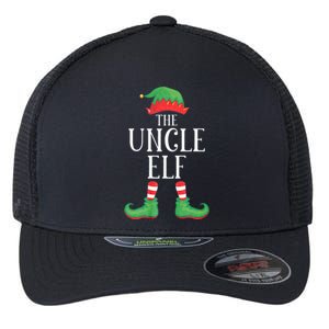 Uncle Elf Matching Group Xmas Funny Family Christmas Flexfit Unipanel Trucker Cap