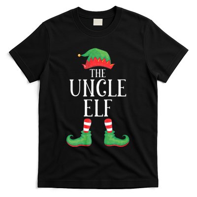 Uncle Elf Matching Group Xmas Funny Family Christmas T-Shirt