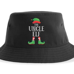 Uncle Elf Matching Group Xmas Funny Family Christmas Sustainable Bucket Hat