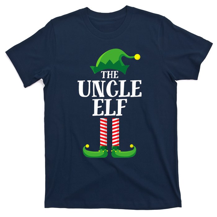 Uncle Elf Matching Family Group Christmas Party T-Shirt