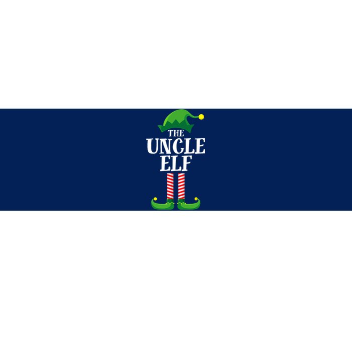 Uncle Elf Matching Family Group Christmas Party Bumper Sticker