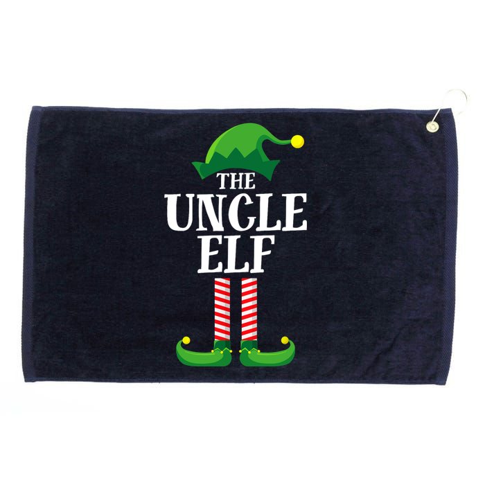 Uncle Elf Matching Family Group Christmas Party Grommeted Golf Towel