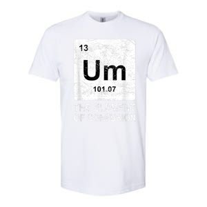 Um Element Of Confusion Nerdy Humor Tee Men Funny Chemistry Softstyle CVC T-Shirt