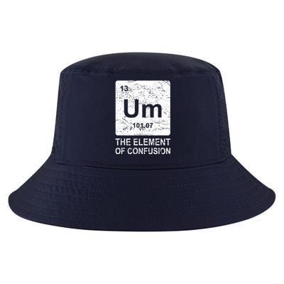 Um Element Of Confusion Nerdy Humor Tee Men Funny Chemistry Cool Comfort Performance Bucket Hat