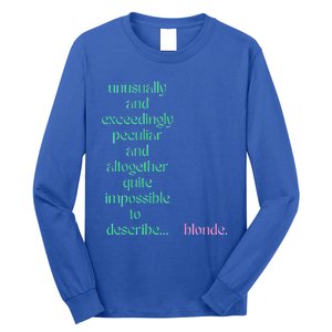 Unusually Exceedingly Peculiar Altogether Quite Impossible Long Sleeve Shirt