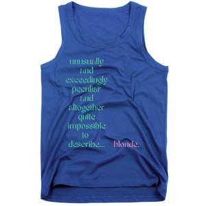 Unusually Exceedingly Peculiar Altogether Quite Impossible Tank Top