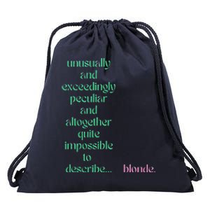 Unusually Exceedingly Peculiar Altogether Quite Impossible Drawstring Bag