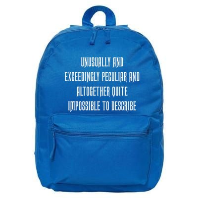 Unusually Exceedingly Peculiar Altogether Quite Impossible 16 in Basic Backpack