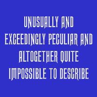 Unusually Exceedingly Peculiar Altogether Quite Impossible 16 in Basic Backpack