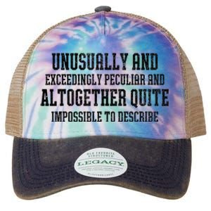 Unusually Exceedingly Peculiar Altogether Quite Impossible Legacy Tie Dye Trucker Hat