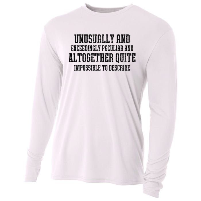 Unusually Exceedingly Peculiar Altogether Quite Impossible Cooling Performance Long Sleeve Crew