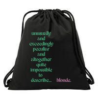 Unusually Exceedingly Peculiar Altogether Quite Impossible Drawstring Bag