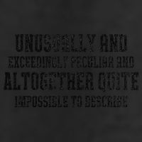 Unusually Exceedingly Peculiar Altogether Quite Impossible 25L Jumbo Tote