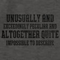 Unusually Exceedingly Peculiar Altogether Quite Impossible Vector Backpack