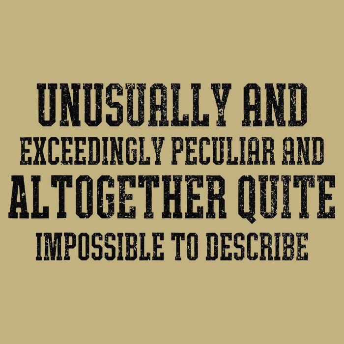 Unusually Exceedingly Peculiar Altogether Quite Impossible Magnet