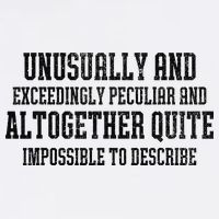 Unusually Exceedingly Peculiar Altogether Quite Impossible Garment-Dyed Sweatshirt