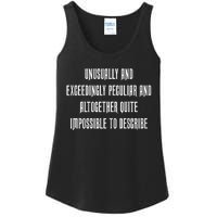 Unusually Exceedingly Peculiar Altogether Quite Impossible Ladies Essential Tank