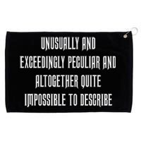 Unusually Exceedingly Peculiar Altogether Quite Impossible Grommeted Golf Towel