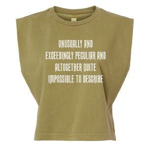 Unusually Exceedingly Peculiar Altogether Quite Impossible Garment-Dyed Women's Muscle Tee