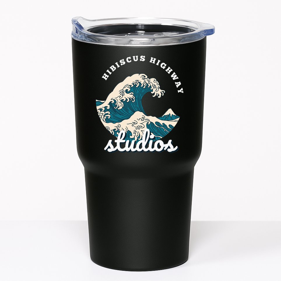 Ukiyo E Surf Wave Tumbler