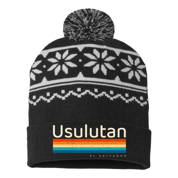 Usulutan El Salvador USA-Made Snowflake Beanie