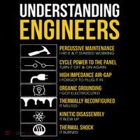 Understanding Engineers Sarcastic Engineering Button