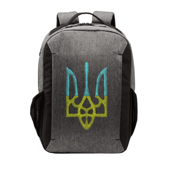 Ukraine Emblem Sketch Vector Backpack