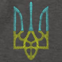 Ukraine Emblem Sketch Vector Backpack