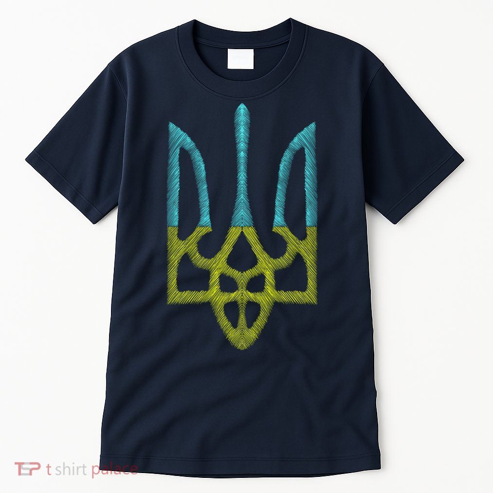 Ukraine Emblem Sketch Tall T-Shirt