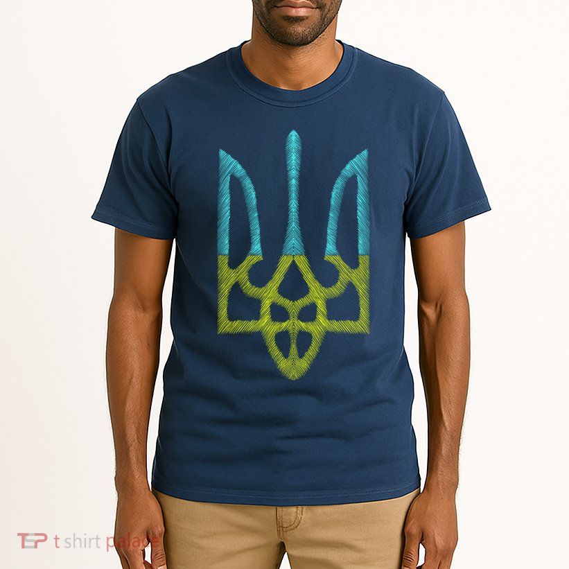 Ukraine Emblem Sketch Tall T-Shirt