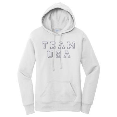 Usa Eiffel Tower Usa 2024. Women's Pullover Hoodie