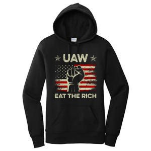 Uaw Eat The Rich Women's Pullover Hoodie