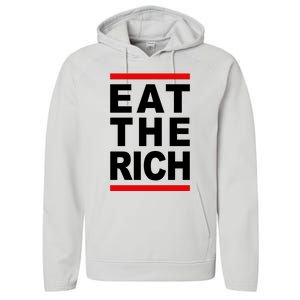 Uaw Eat The Rich Performance Fleece Hoodie