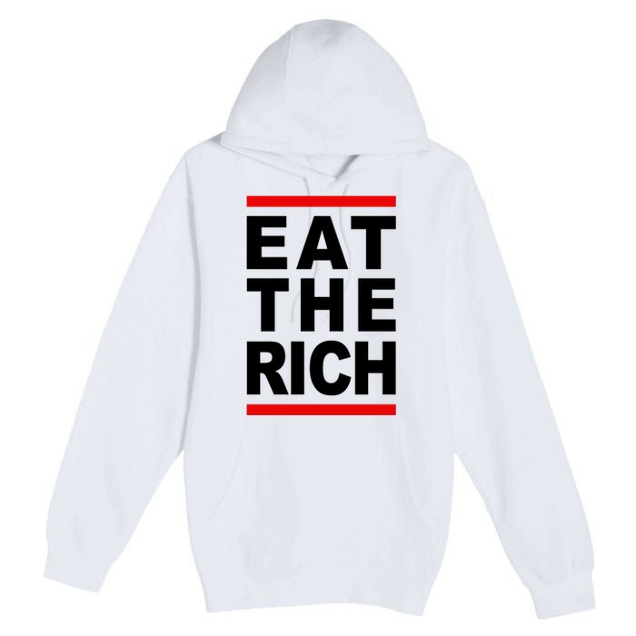 Uaw Eat The Rich Premium Pullover Hoodie